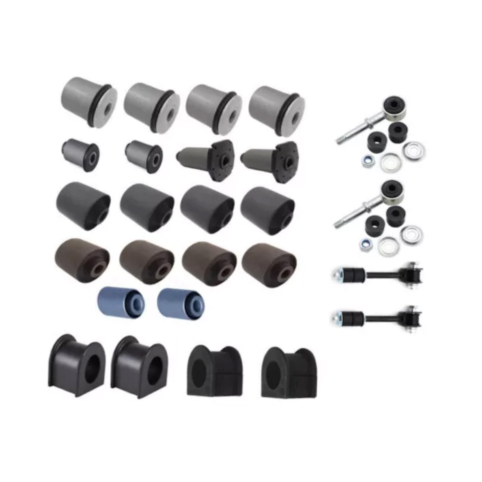 Full Suspension Bush Kit with Sway Bar D Suitable for Toyota Landcruiser 100-0