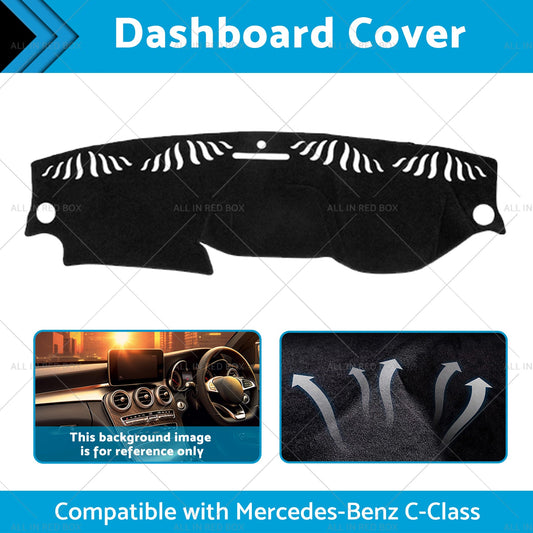 Suitable for Mercedes C-Class W204 6 or 2011-6 or 2014 Dashboard Dash Mat-1