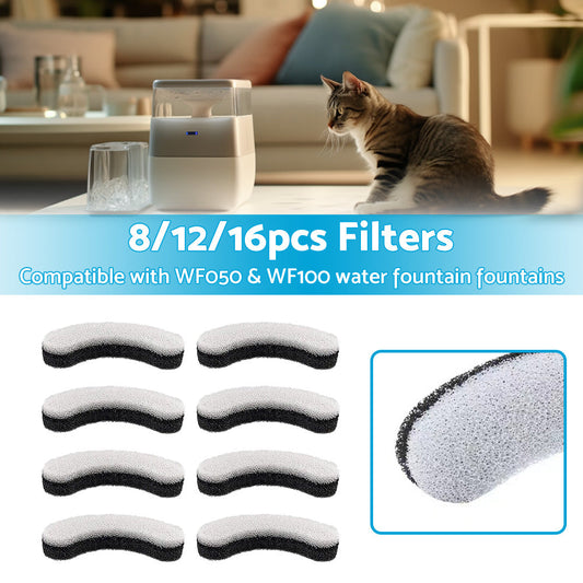 Filter Replacement Suitable for WF050 WF060 Pet Cat Water Fountain Fountains-1