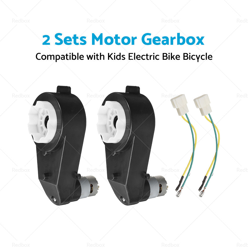 12V 40000RPM Electric Motor Gear Box Suitable For Children Kid Ride On Bike Car-3