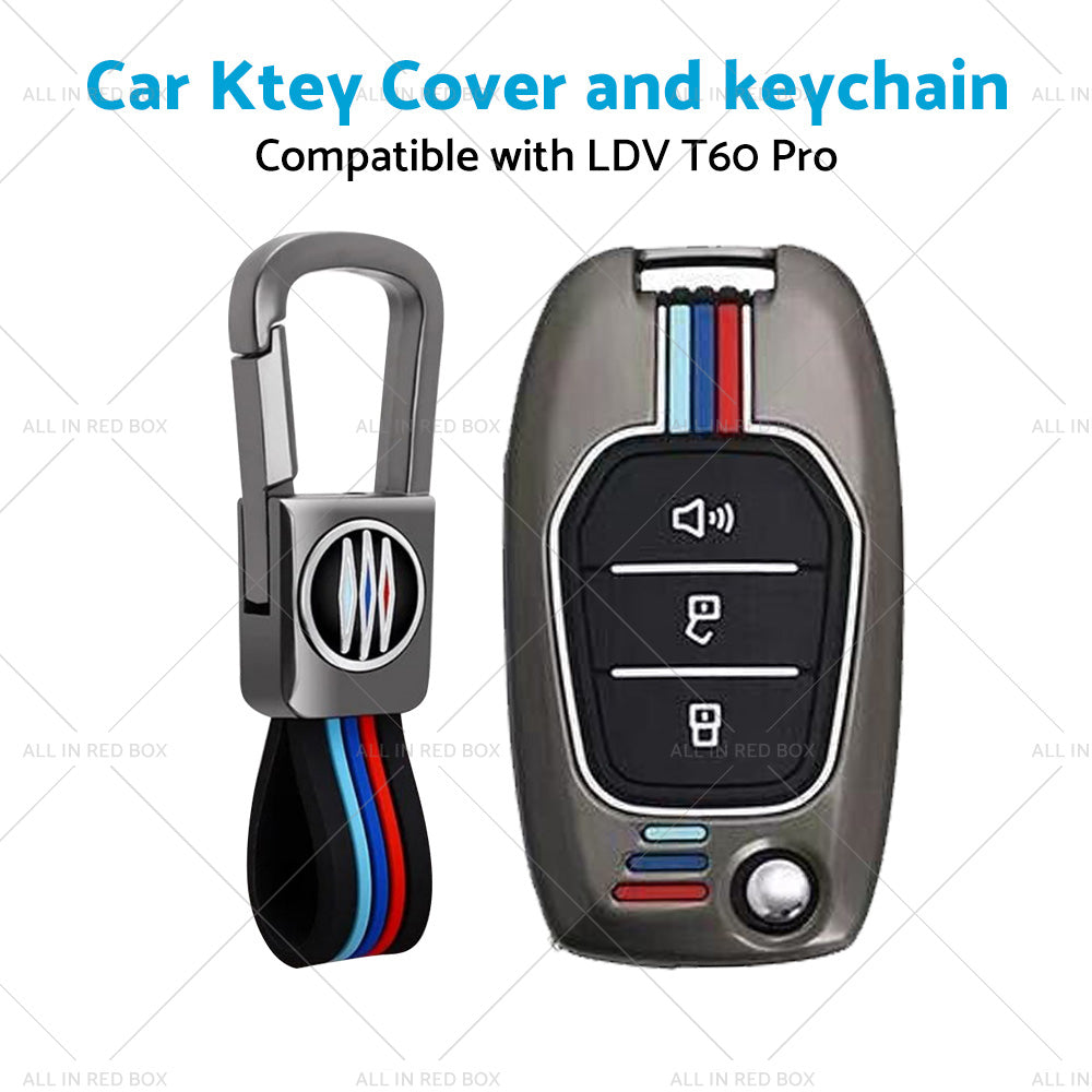 Zinc Alloy Car Flip Remote Key Fob Case Cover Shell Suitable For LDV T60 Pro-4