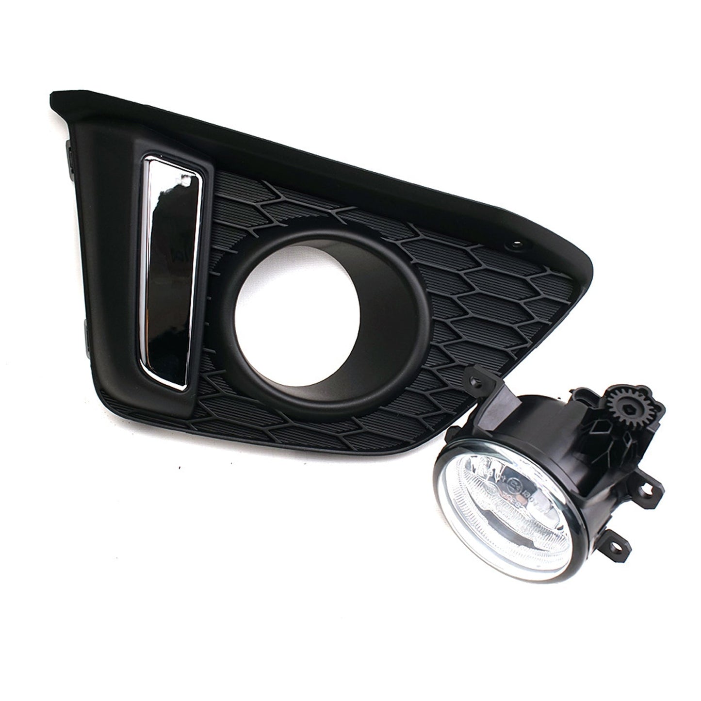 Full Set Fog Light Spot Driving Lamp Kit Suitable For Honda Jazz GF 2014-2017-2