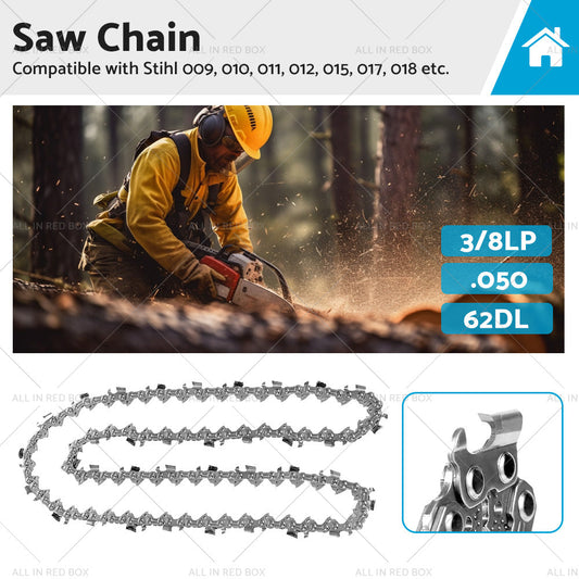Tungsten Carbide 3 8LP 050 62DL Semi Chisel Chainsaw Chain Suitable for Stihl-0
