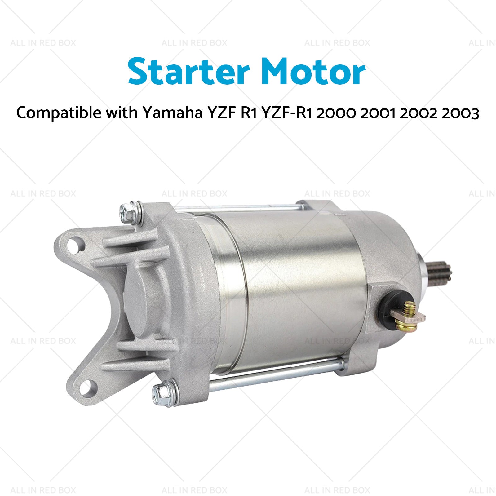 Engine Starter Motor Suitable for Yamaha YZF-R1 2000-2003 5PW-81890-01-00-3
