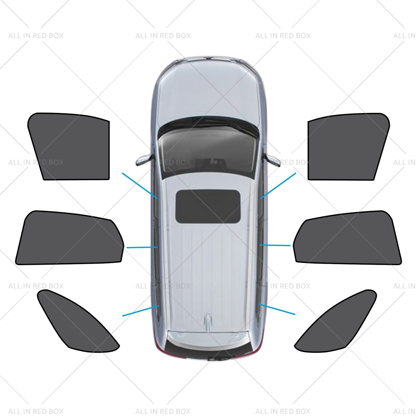 Magnetic Car Window Sun Shades Suitable for Mazda CX-3 CX3 2015-Current-5