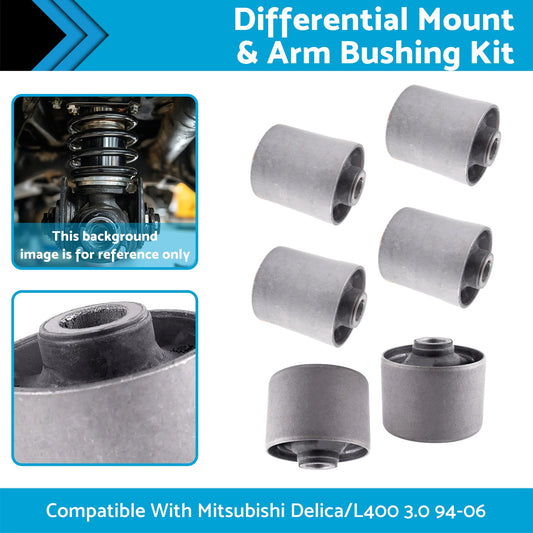 Differential & Suspension Bushing Set Suitable For Mitsubishi L400 PD6W MB951814-1