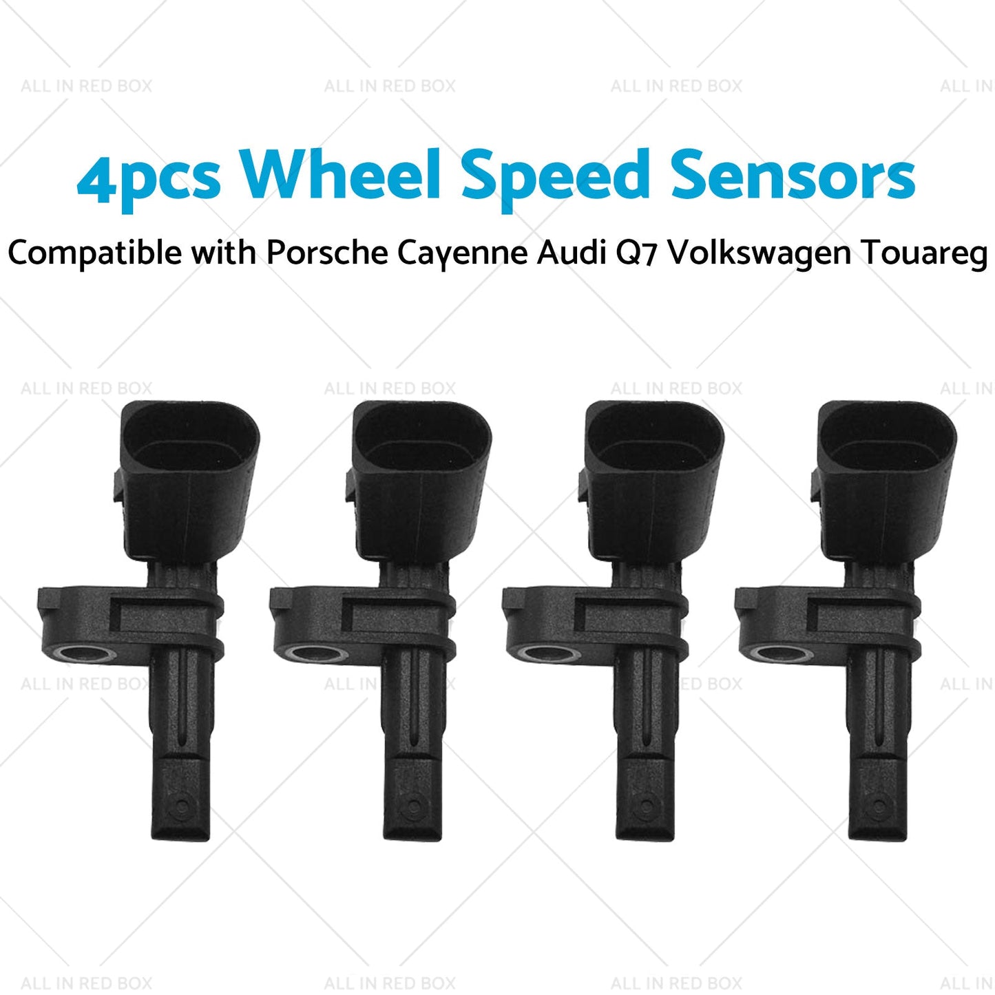 4x Wheel Speed Sensor Suitablefor Audi Q7 4LB Porsche Cayenne 92A VW Touareg 7P5-3