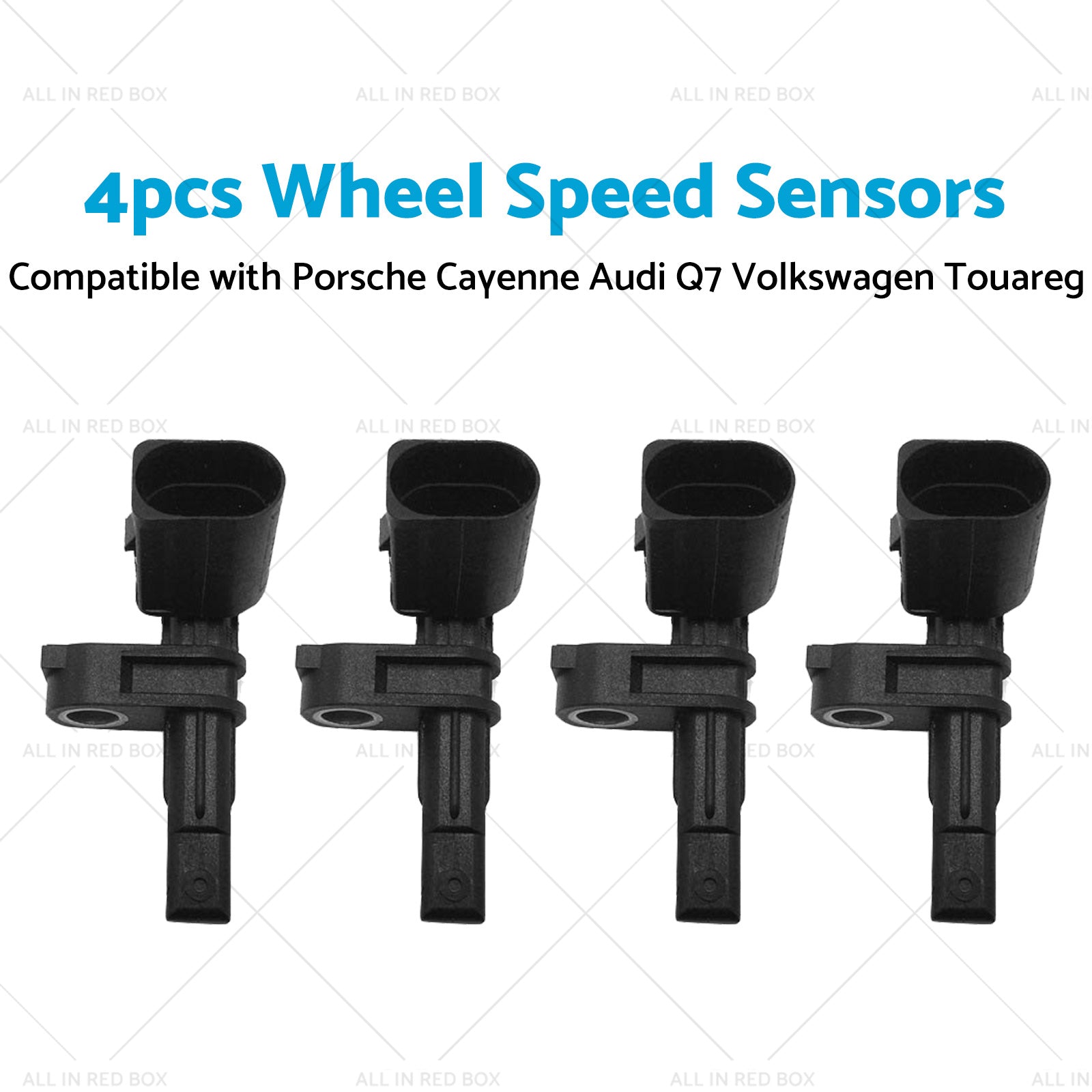 4x Wheel Speed Sensor Suitablefor Audi Q7 4LB Porsche Cayenne 92A VW Touareg 7P5-3
