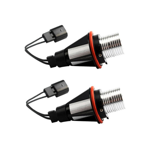 2x Angel Eyes LED Halo Ring Light Bulbs Error Free Suitable For BMW X5 E39 E53 E60 E61 E63-0