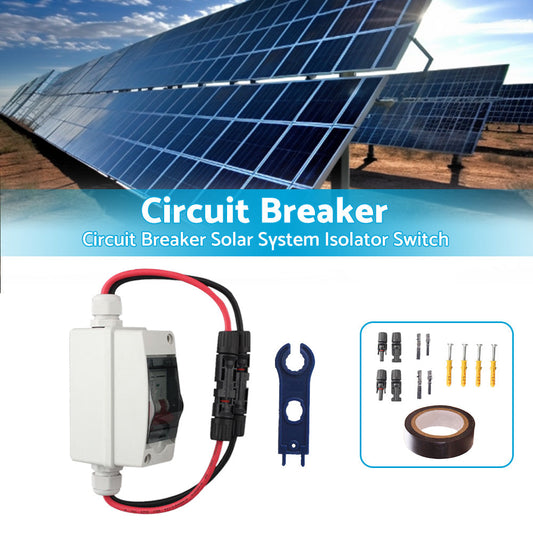 PV Isolator Switch DC 500V 32A IP65 Disconnect Circuit Breaker For Solar-Panels-1