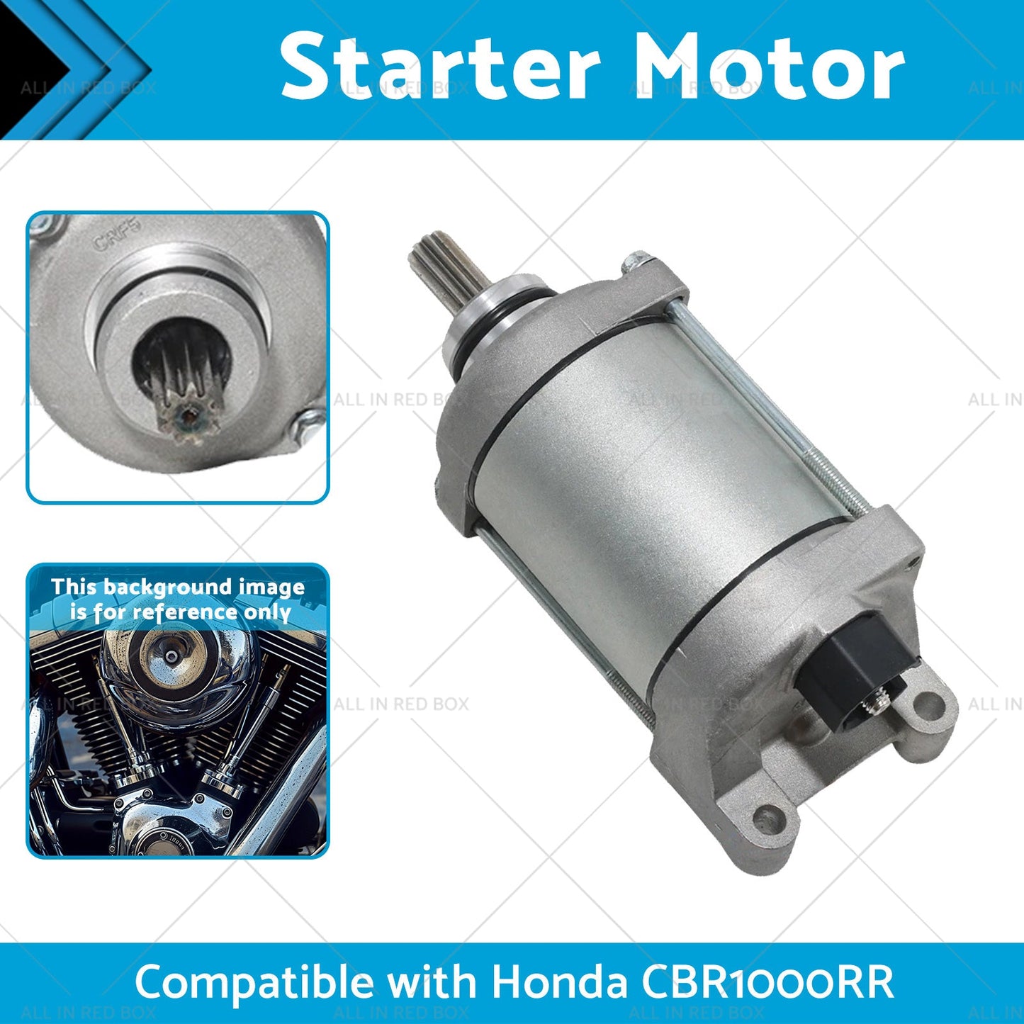 Starter Motor Suitable for Honda CBR1000RR Fireblade 08-21 31200-MFL-003-1