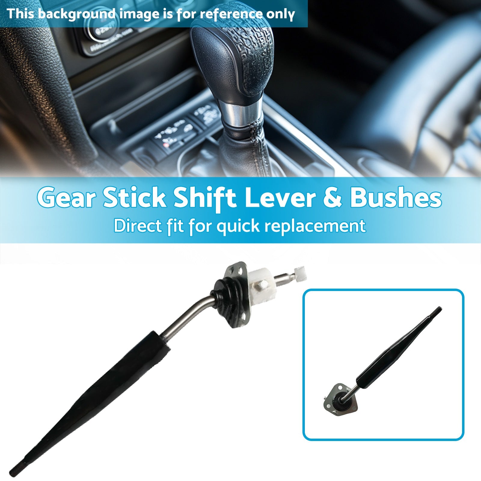 Gear Stick Shift Assembly With Bushes Suitable For Holden TF Rodeo 4WD 97- 02-2