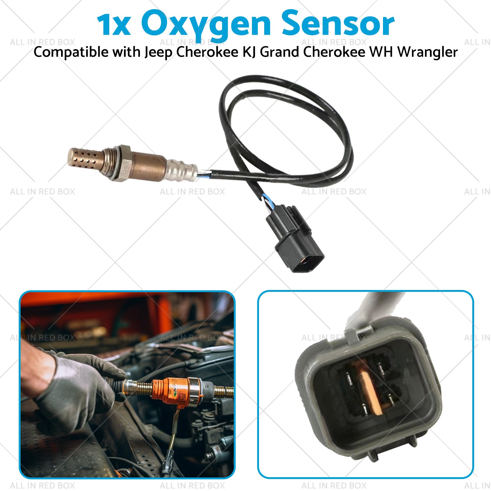 Oxygen Sensor Suitable for Jeep Cherokee KJ Grand Cherokee WH Wrangler Commander-4