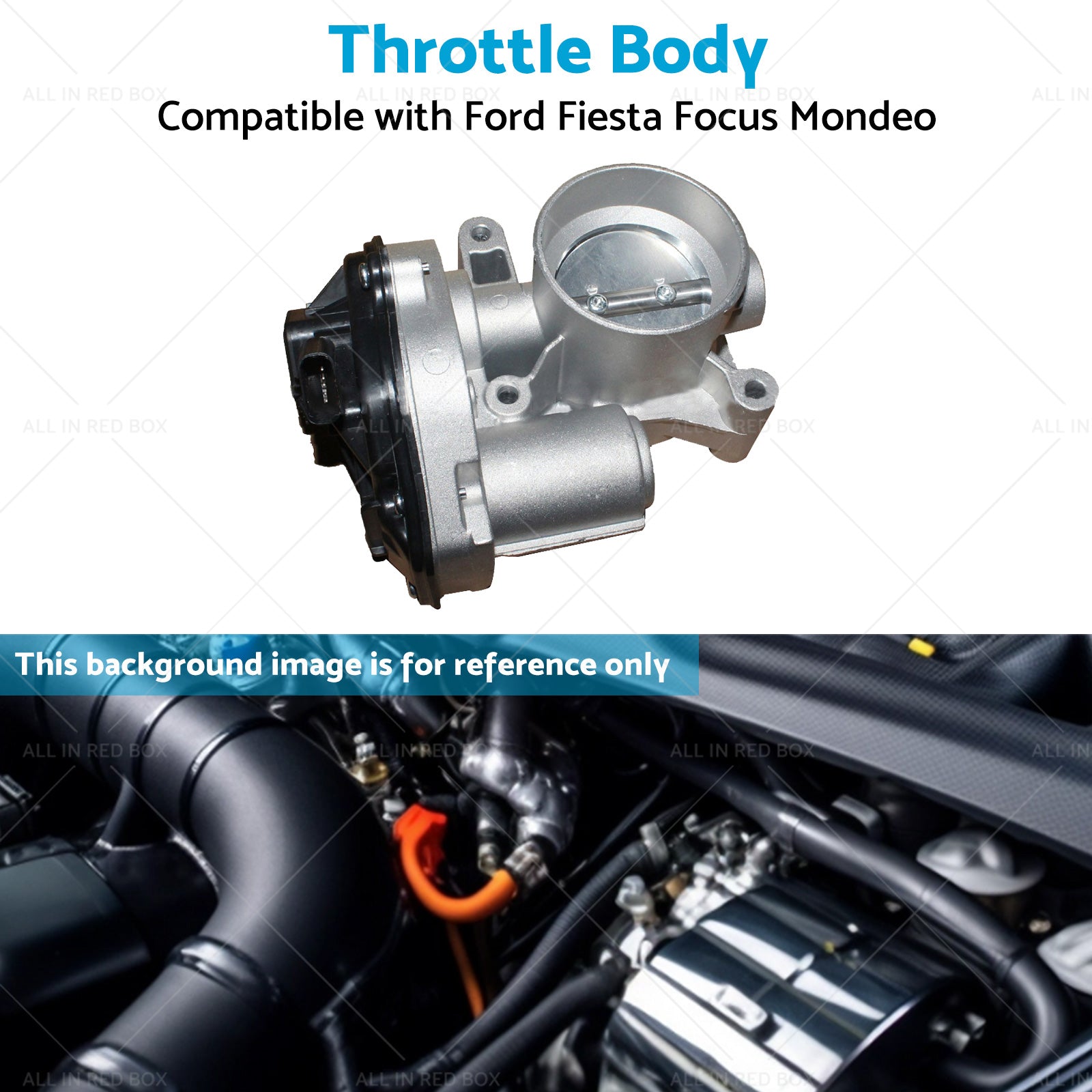 Throttle Body 1537636 Suitable For Ford Fiesta Mondeo Focus 2. 0L 2003-2012-4