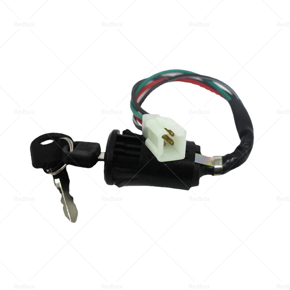 4 Wire Ignition Key Barrel Switch 50cc 110cc 125cc 250cc PIT Quad Dirt Bike ATV-3