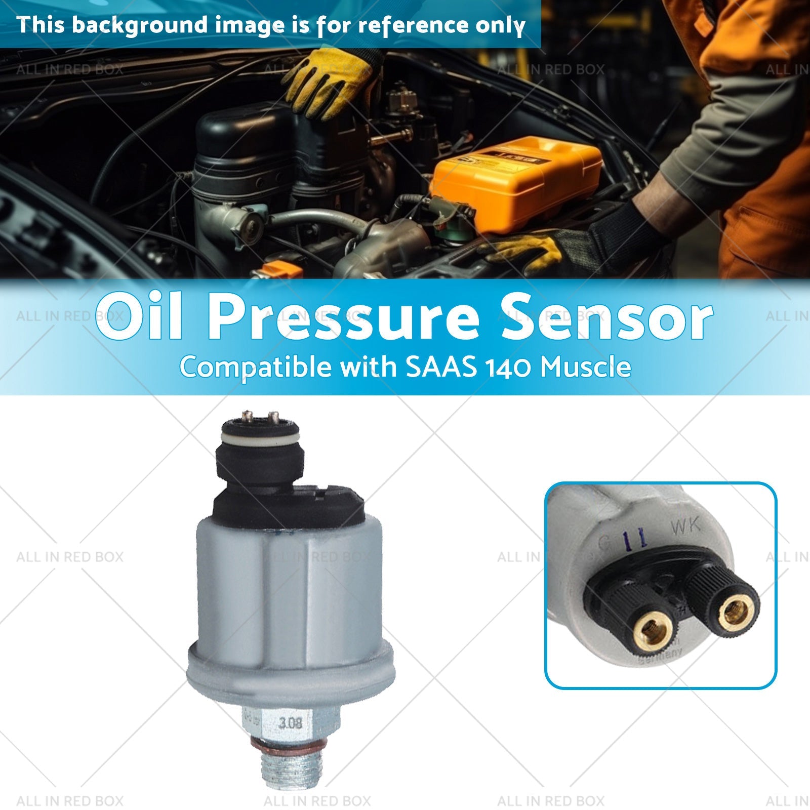 SG21002 Oil Pressure Sensor Suitable for SAAS 140 Muscle Gauge Sender Unit-2