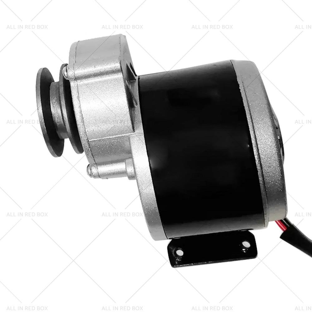 Belt Pulley Geared Motor Low Noise Geared Motor High Torques 12V 250W Universal-3