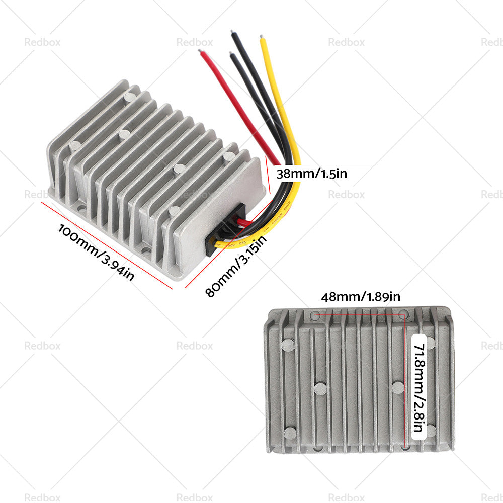 36V or 48V Step Down To 24V 30A Waterproof DC or DC Converter Power Supply Regulator-4