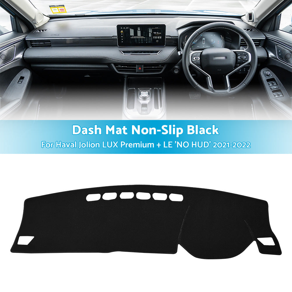 Non-Slip Dash Mat For Haval Jolion LUX Premium Without HUD 2021-2024 Black-3