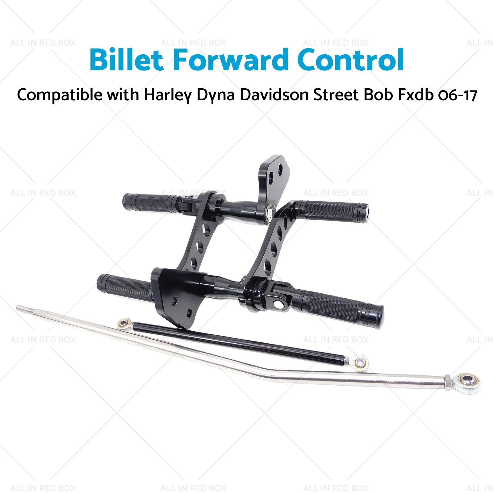 Billet Forward Control Suitable for Harley Dyna Davidson Street Bob Fxdb 06-17-3
