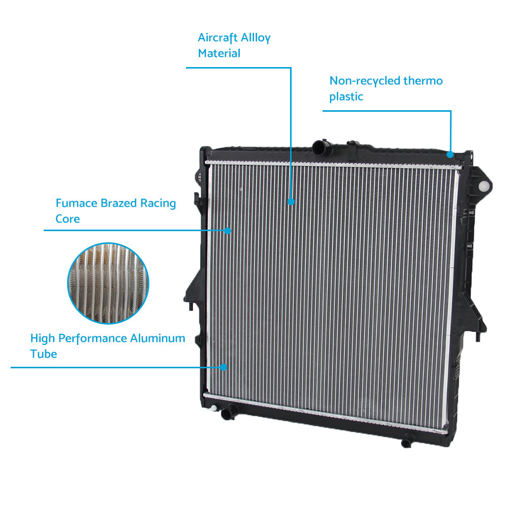 Radiator Suitable For Ford Ranger PX / Mazda BT-50 2.2L 3.2L Turbo Diesel 2011-On-4