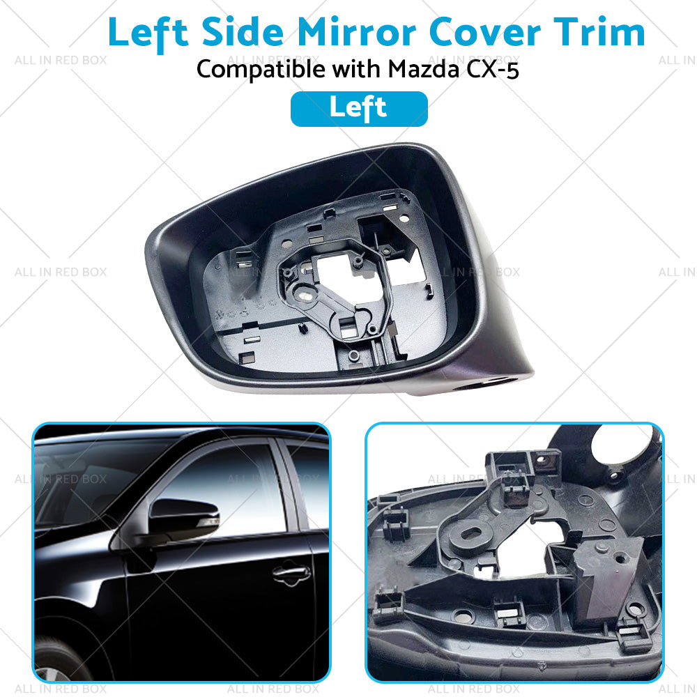 LH Side Mirror Cover Trim Frame Suitable for Mazda CX5 CX-5 KE 02 12-11 14 Left-4