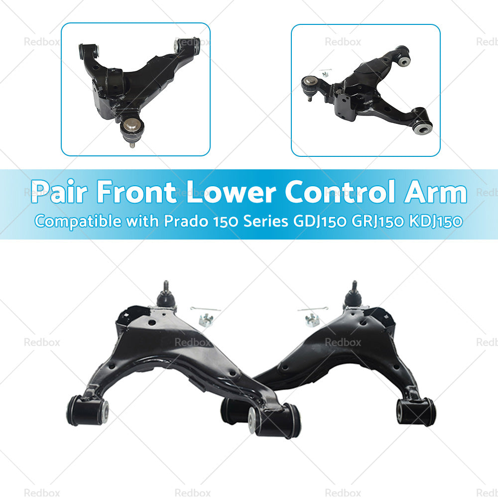 Pair Front Lower Control Arm Suitable For Prado 150 Series GDJ GRJ KDJ 2010-ON-2