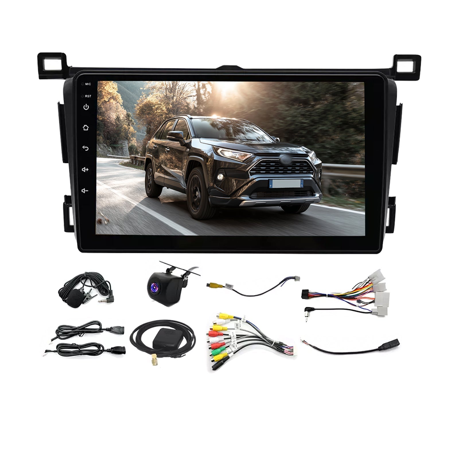 CarPlay Stereo Head Unit Suitable For Toyota RAV4 13-18 Android 13.0 GPS 4+64GB-0