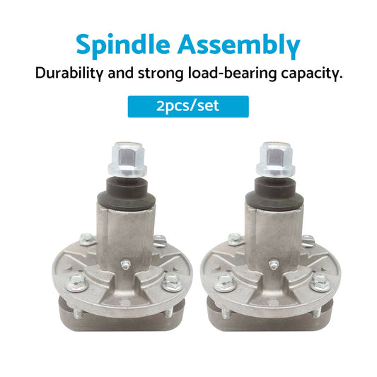 2xSpindle Assembly Suitable For John Deere Models L100 L107 L110 GY20050 GY20785-1