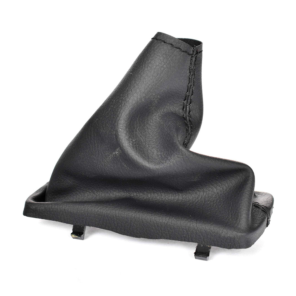 Set Handbrake  and  T-Bar Boot Cover Black Leather for Ford Falcon FG FG-X 2008~2018-4