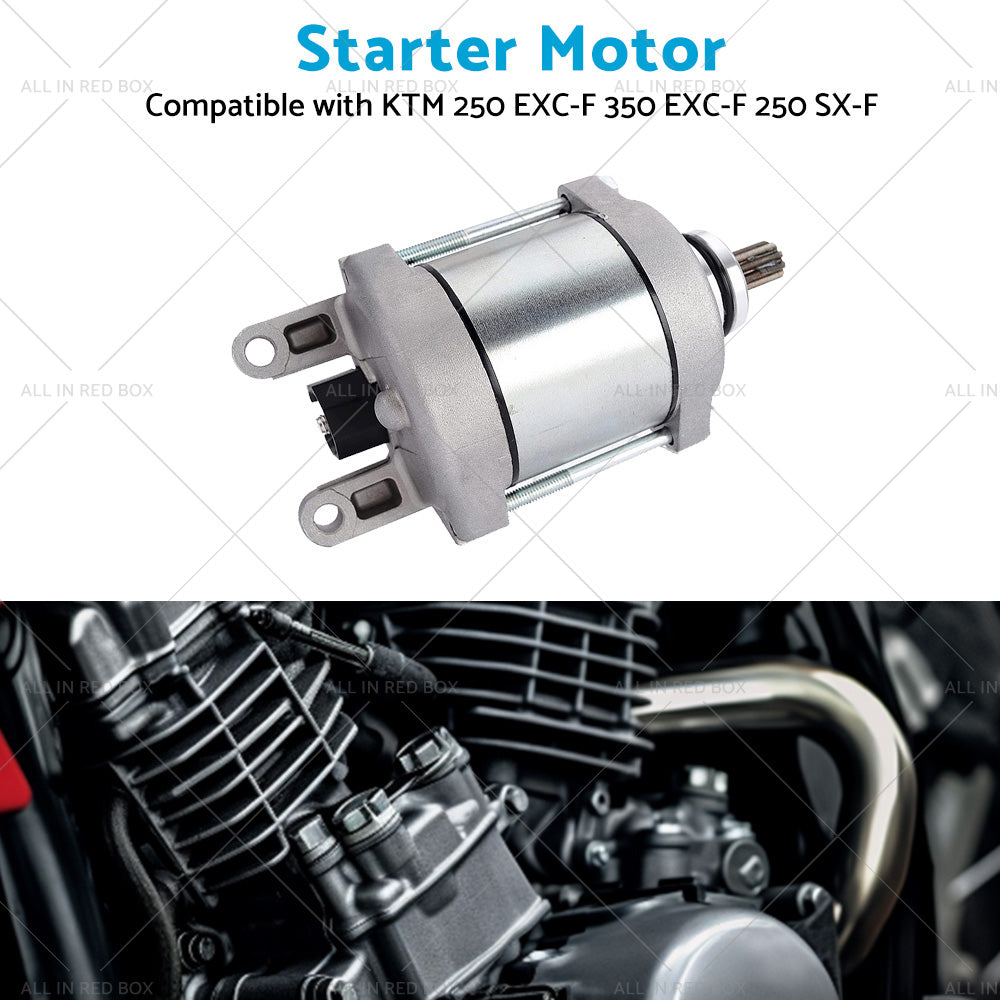 Starter Motor Suitable for KTM 250 EXC-F 350 EXC-F SX-F XCF-W 250 SX-F 250 XC-F-3