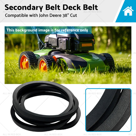 Secondary Belt Deck Belt Suitable for John Deere 38inch Cut Lx188 Lx172 M82462-0