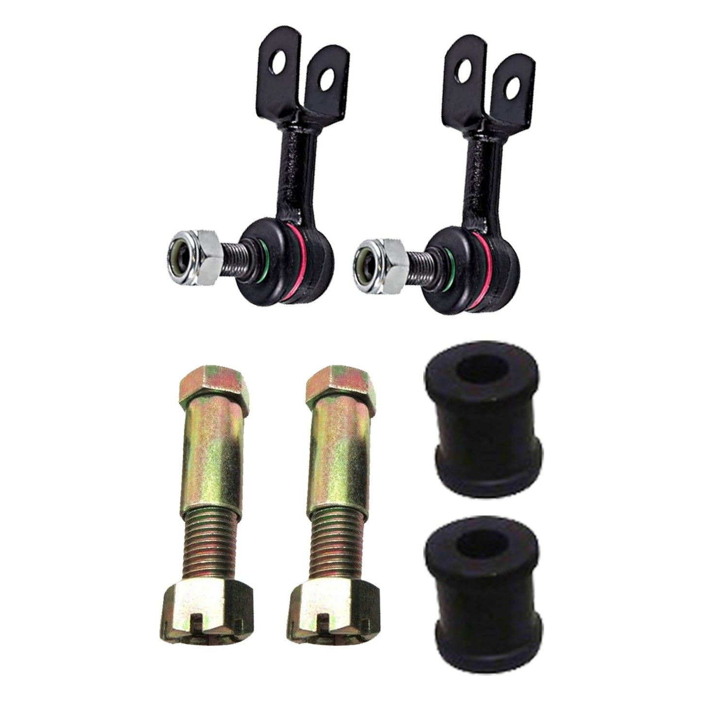 2x Rear Sway Bar Link Bush Set Suitable For Toyota Land Cruiser FJ80R / HZJ80R 1992-2019-1