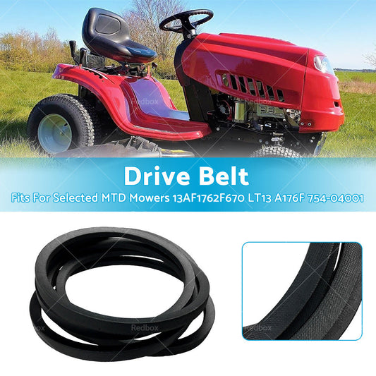 Drive Belt For Selected MTD Mowers 13AF1762F670 LT13 A176F 754-04001-1