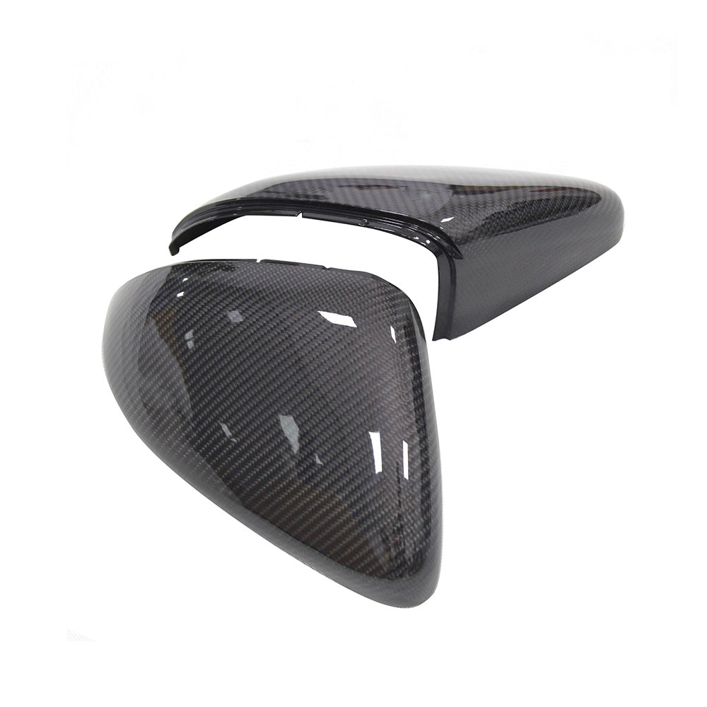 Carbon Fiber Mirror Caps Suitable For Volkswagen VW Golf MK7 MK7.5 TSI TDI GTI R-2