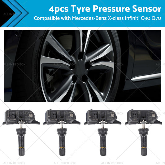 4PCS Tyre Pressure Sensor 40700-5ZH0A Suitable for Mercedes X Class 2017-2020-0