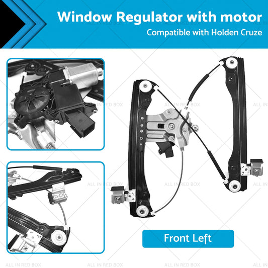 Front Left Window Regulator With Motor 7Pin Suitablefor Holden Cruze JG JH 09-16-0