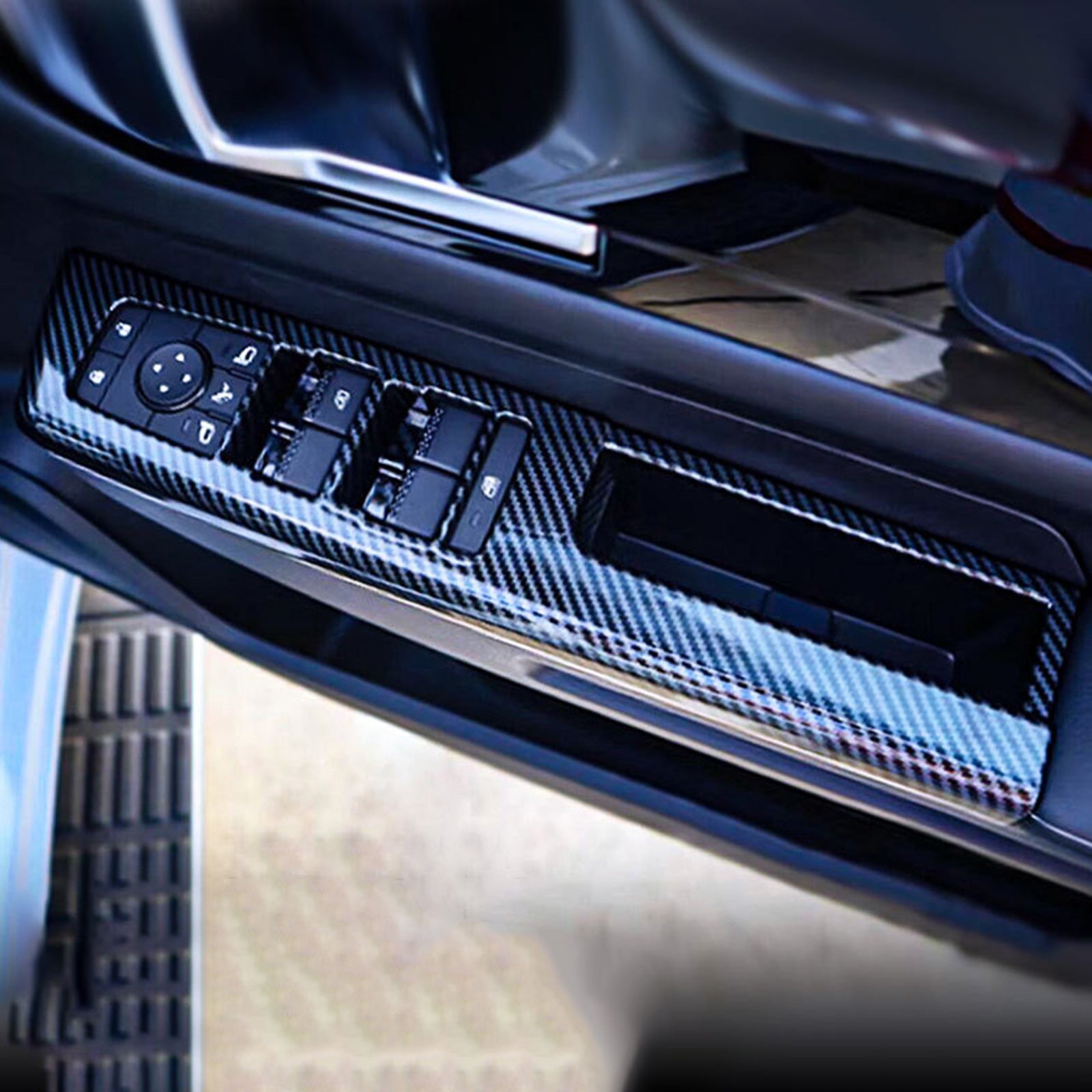 Inner Window Lift & Handle Panel Cover Trim Suitable For Mitsubishi Triton 23-25-2
