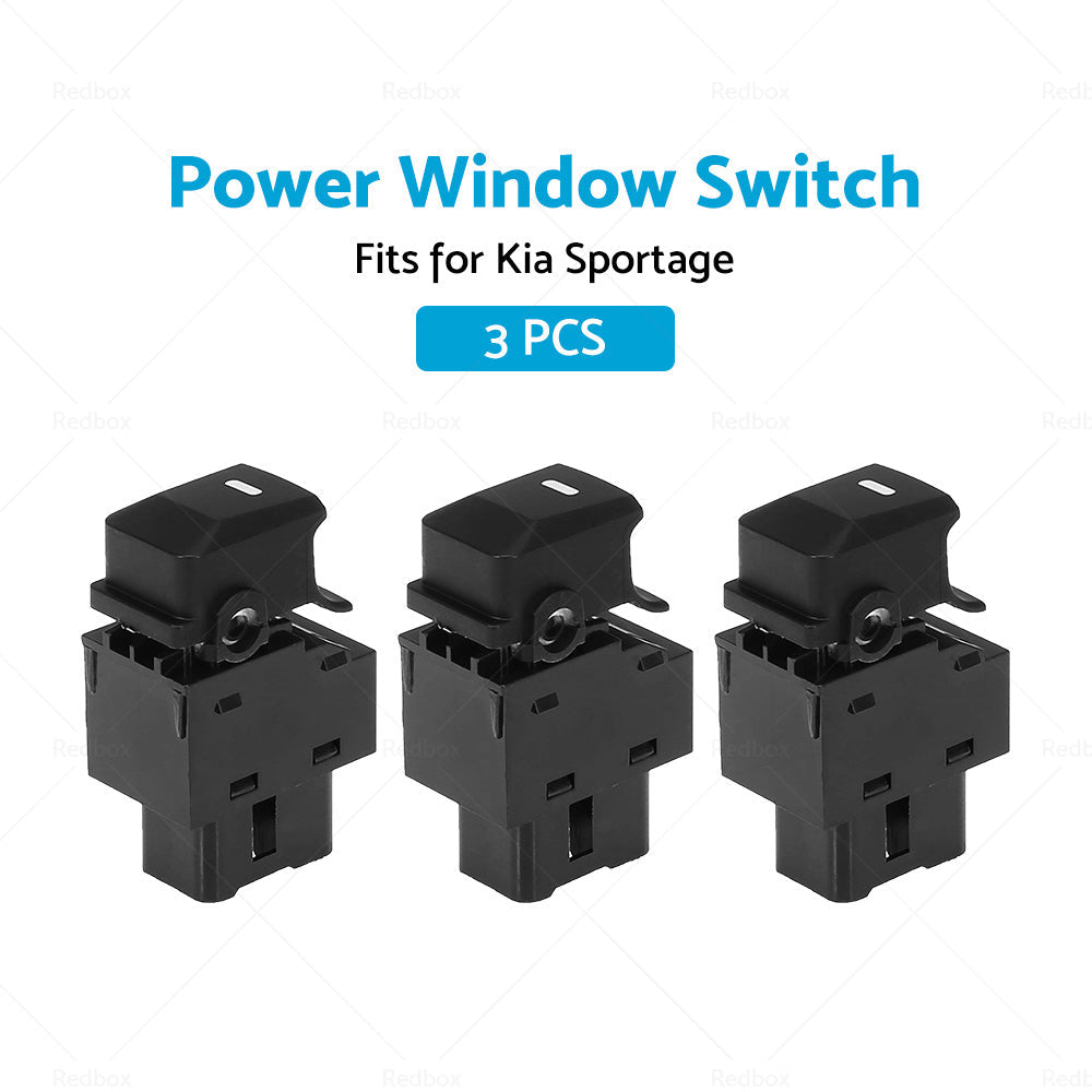 3x Passenger Side Power Window Switch 93580-3W000 Fit For Kia Sportage 2010-2015-3