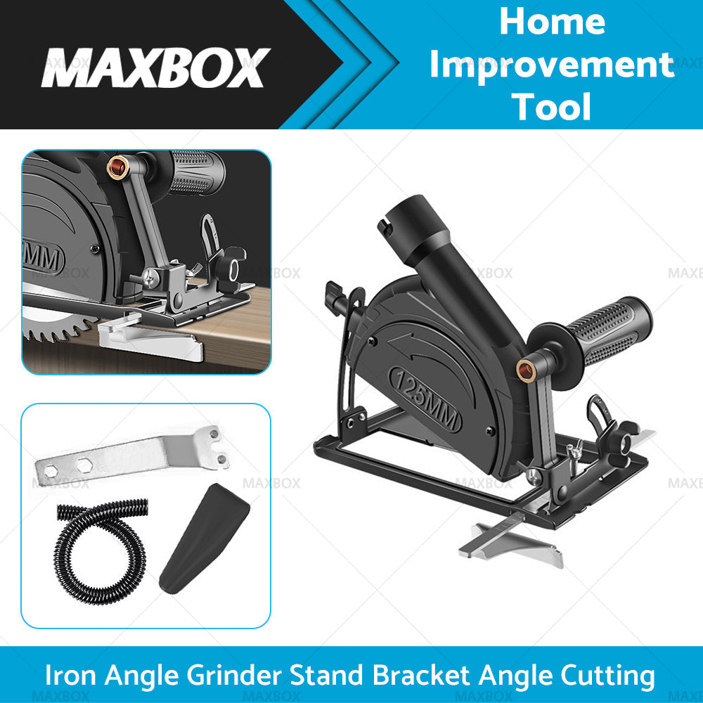 Iron Angle Grinder Stand Bracket Angle Cutting for 100-125mm Angle Grinder-0