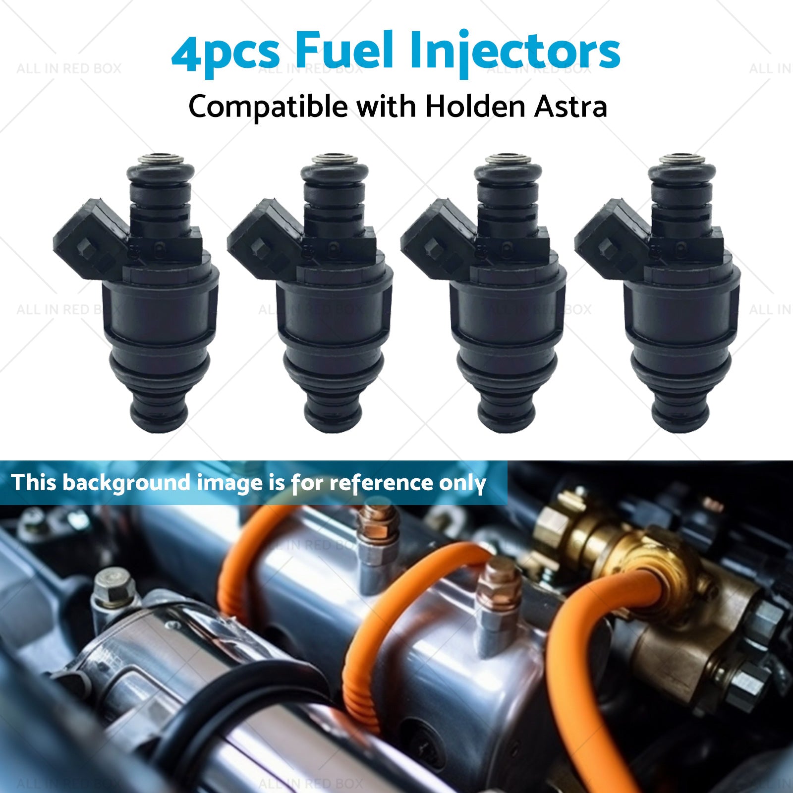 4X Fuel Injectors Suitable For Holden Astra AH TS X18XE Z18XE AH 1. 8L 1998-2007-4
