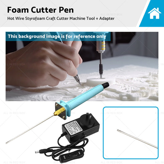Foam Cutting Pen Hot Wire Styrofoam Craft Cutter Machine Tool  Adapter AU-0
