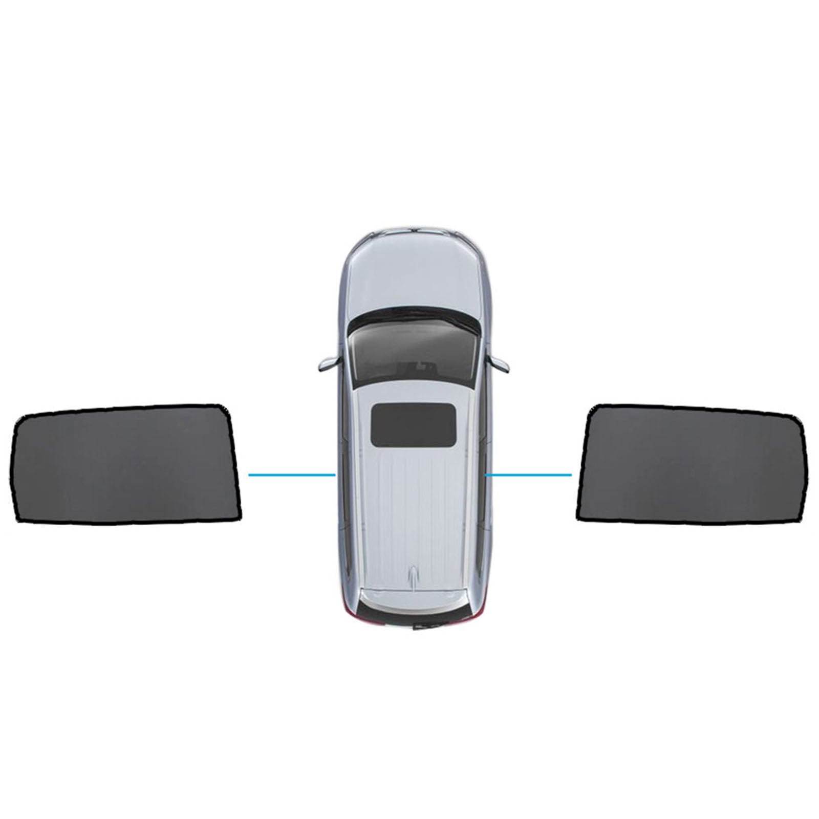 Magnetic Sun Shades Suitable for Mercedes Benz GLB X247 20+  Windows Sun Blind-1
