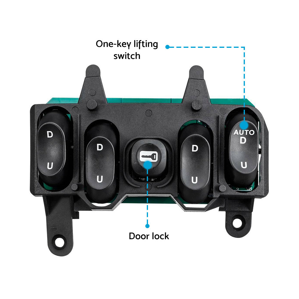 Front Power Window Master Switch Suitable For Ford Falcon Fairmont Fairlane EF EL NF NL-0