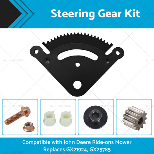 Steering Gear Kit for John Deere Ride-ons Mower Replaces GX21924, GX25785 AU-0