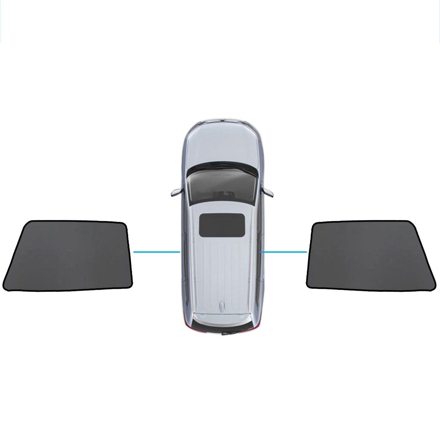 Magnetic Mesh Sun Blind Shade Suitable for Subaru Outback 20-25 On Front / Rear-1