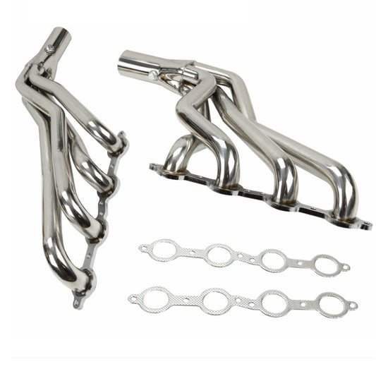 2x Exhaust Header Long Tube Suitable For Chevy GMC C10 C1500 LS1 LS2 LS3 EH28968-0