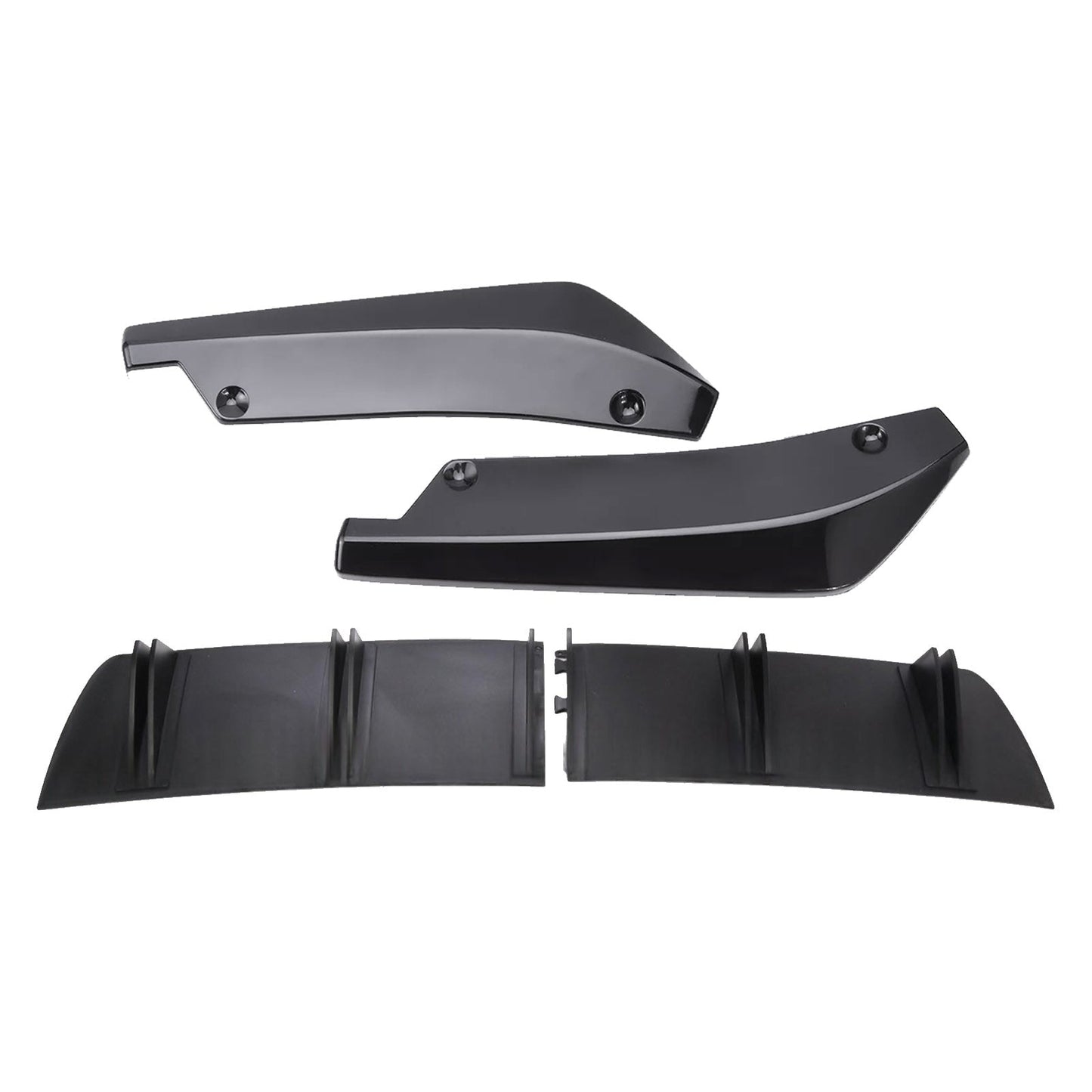 Rear Diffuser Suitable For Mitsubishi Lancer CJ CF Sedan Bumper Spoiler-0