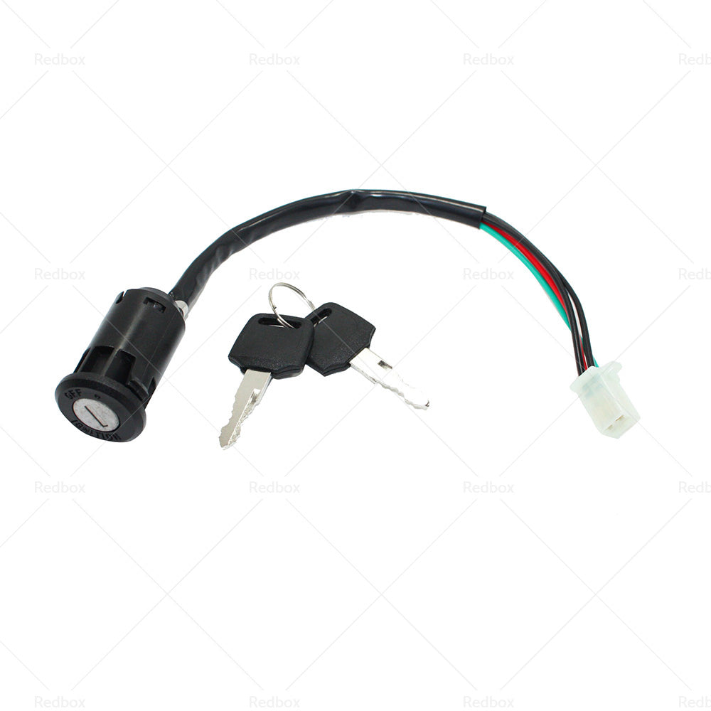 4 Wire Ignition Key Barrel Switch 50cc 110cc 125cc 150cc PIT Quad Dirt Bike ATV-2