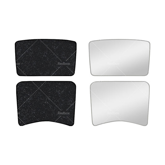 For Tesla Model 3 Glass Roof Sunshade Front Rear Sunroof Window UV Cover 19-2021-1